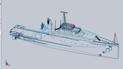 近海巡逻船设计模型 构建高效执法的海上平台